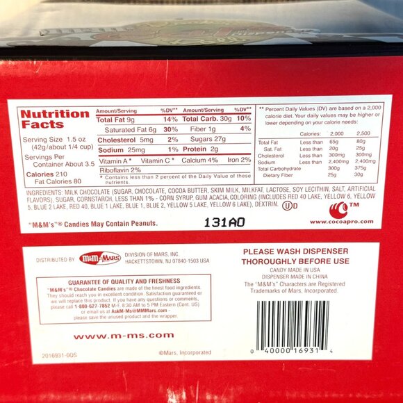 M&M's ROCK'N ROLL CAFE DISPENSER Candy M&M Red & Green Characters Minty! 1st ed. - Picture 7 of 13